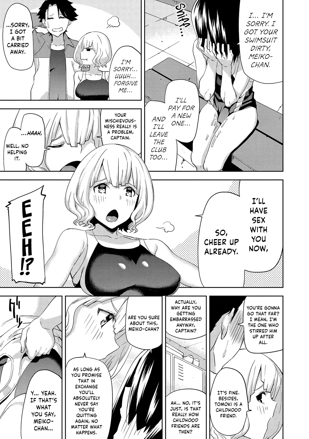 [Uemukai Dai] Boku to Mizugi  to Suieibu - Me and Swimsuit and Swimming Club | Me, Swimsuits, and the Swimming Club. Fhentai.net - Page 11