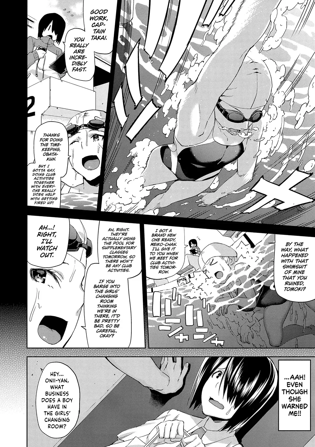 [Uemukai Dai] Boku to Mizugi  to Suieibu - Me and Swimsuit and Swimming Club | Me, Swimsuits, and the Swimming Club. Fhentai.net - Page 26