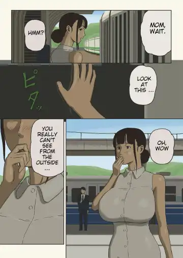 [Izayoi No Kiki] Share 4 Oyako no Shasou kara Ai to Sex o Motomete | Share 4 - A Parent and Child in the Window of a Train Car Seeking Love and Sex Fhentai - Page 4