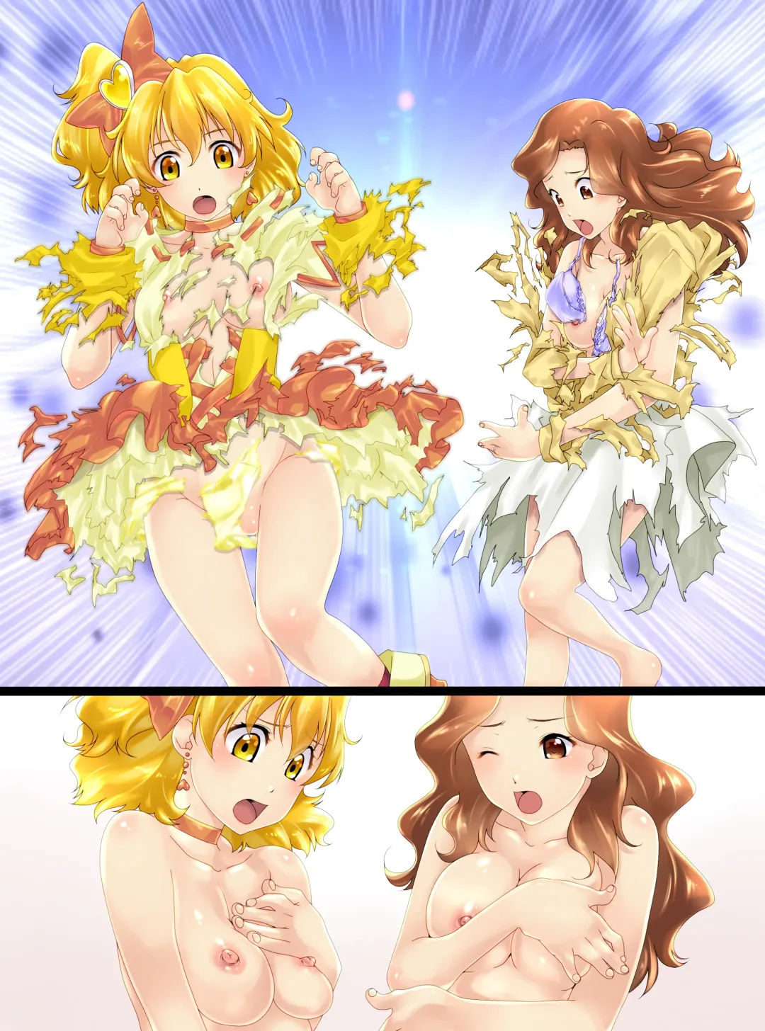 [Shizuki Shuya] Jōtai henka manga vol. 6 〜 Henshin hīrō o iron'na"-mono" ni kaete mita 〜 Fhentai - Page 34