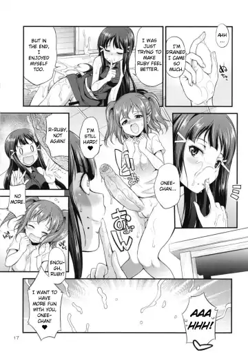 [Gekka Kaguya] FUTAqours side-dia&ruby Fhentai - Page 17