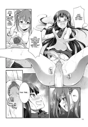 [Gekka Kaguya] FUTAqours side-dia&ruby Fhentai - Page 18