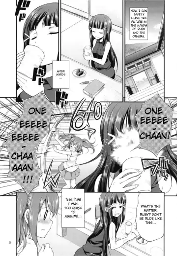 [Gekka Kaguya] FUTAqours side-dia&ruby Fhentai - Page 5