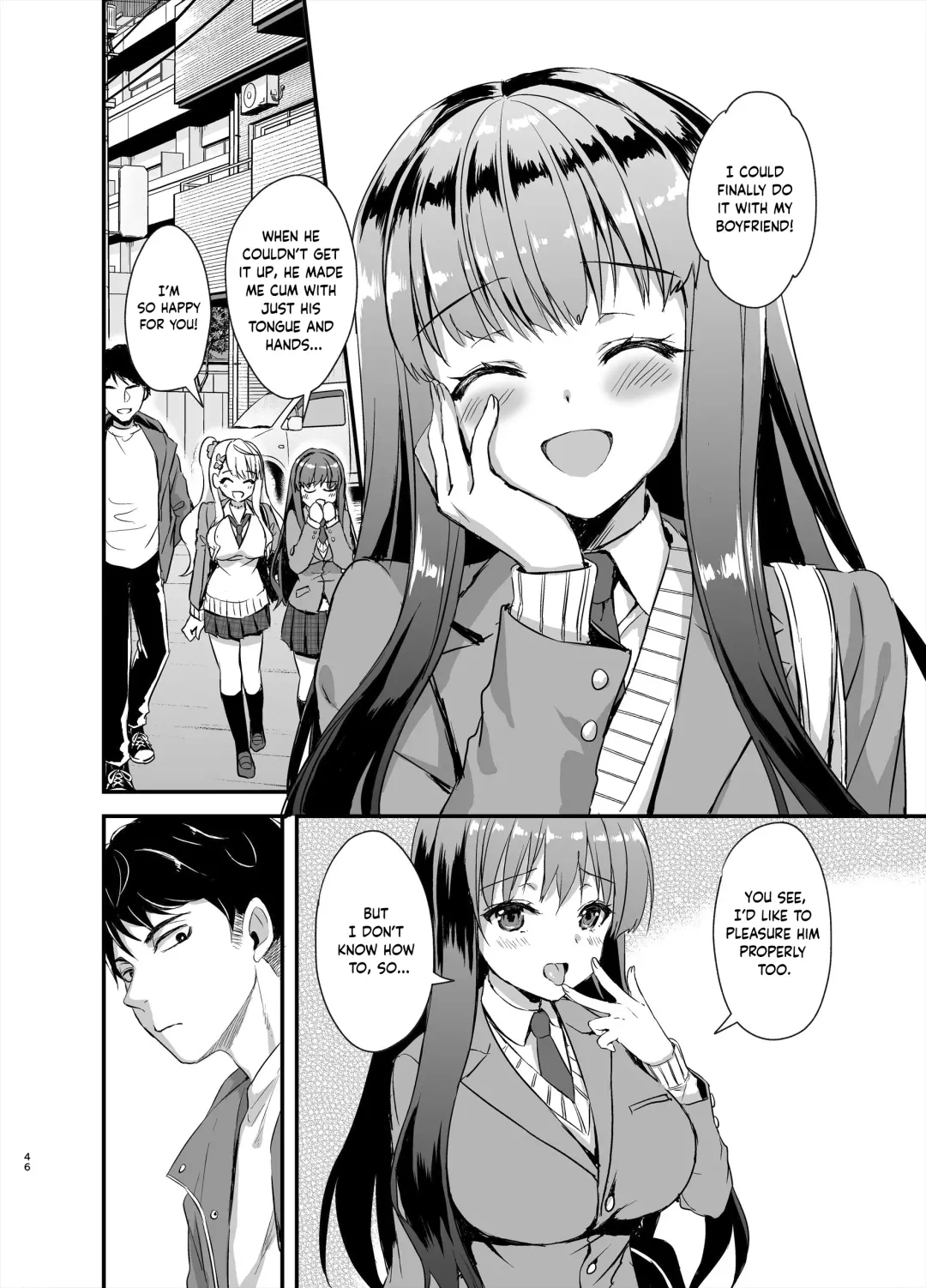 [Ayakawa Riku] Tomodachi no Toshiue Kareshi ni Renai Soudan Shite Shimatta Hanashi | The story of how I asked my friend's older boyfriend for love advice Fhentai.net - Page 45