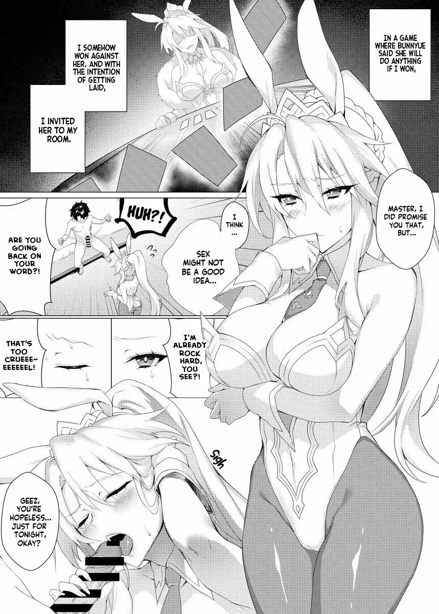 [Zeroshiki Kouichi] Bunnyue to no Kake ni Katte H Suru Hon | A book  about winning a bet and having sex with Bunny King Fhentai.net - Page 2