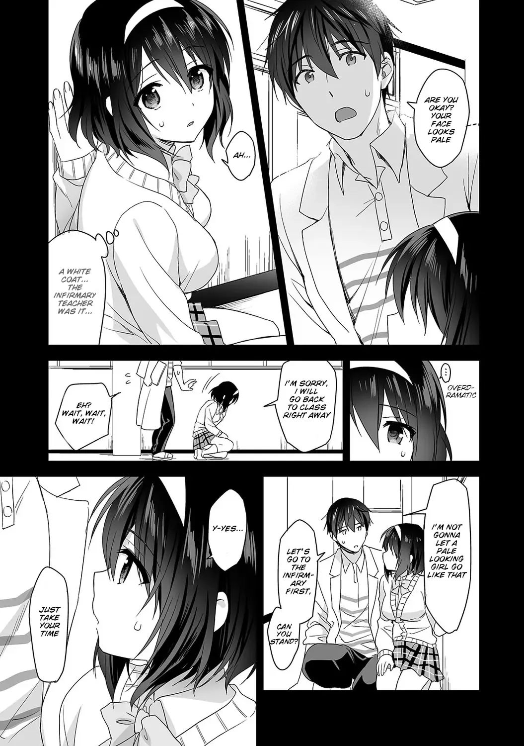 [Fuyuichi Monme] Amayakashi Jouzu no Nagasato-san ~Hokenshitsu de Yoshi Yoshi Ecchi!~ Ch. 3 Fhentai.net - Page 4