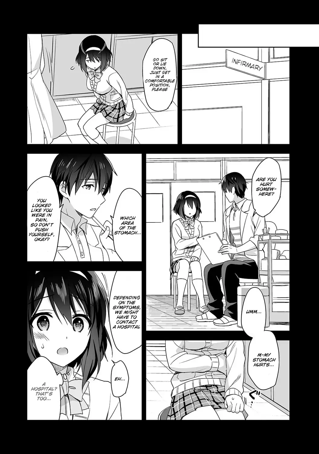 [Fuyuichi Monme] Amayakashi Jouzu no Nagasato-san ~Hokenshitsu de Yoshi Yoshi Ecchi!~ Ch. 3 Fhentai.net - Page 5