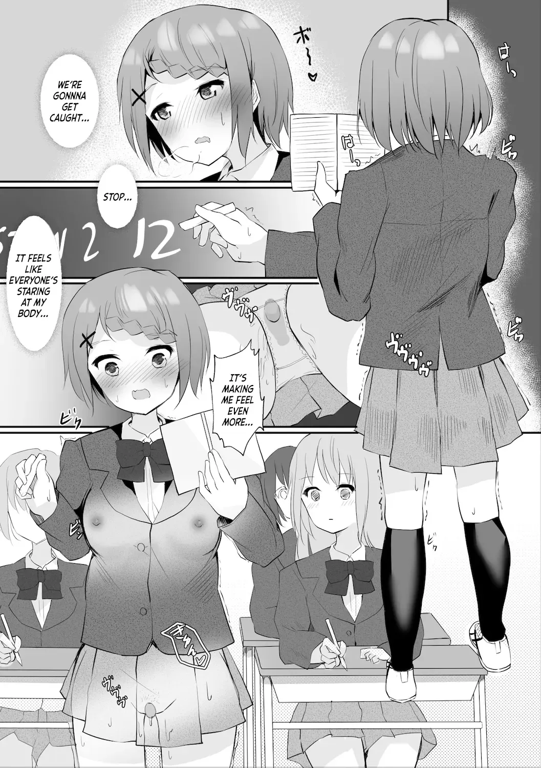 [Maguro Shining] Jugyouchuu ni RemoCon Rotor Tsukerareta Okaeshi ni Kousoku Les Sex Suru Hanashi | A Story About Tied Up Lesbian Sex in Return for Vibrator Play in the Middle of Class Fhentai.net - Page 15