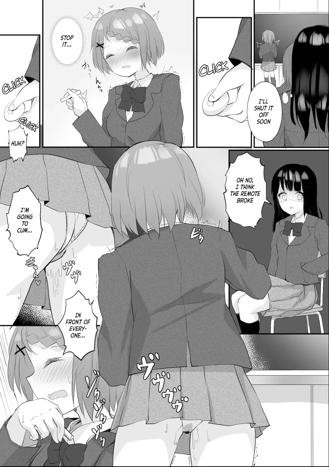 [Maguro Shining] Jugyouchuu ni RemoCon Rotor Tsukerareta Okaeshi ni Kousoku Les Sex Suru Hanashi | A Story About Tied Up Lesbian Sex in Return for Vibrator Play in the Middle of Class Fhentai.net - Page 17