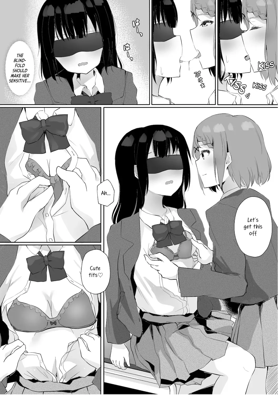 [Maguro Shining] Jugyouchuu ni RemoCon Rotor Tsukerareta Okaeshi ni Kousoku Les Sex Suru Hanashi | A Story About Tied Up Lesbian Sex in Return for Vibrator Play in the Middle of Class Fhentai.net - Page 24