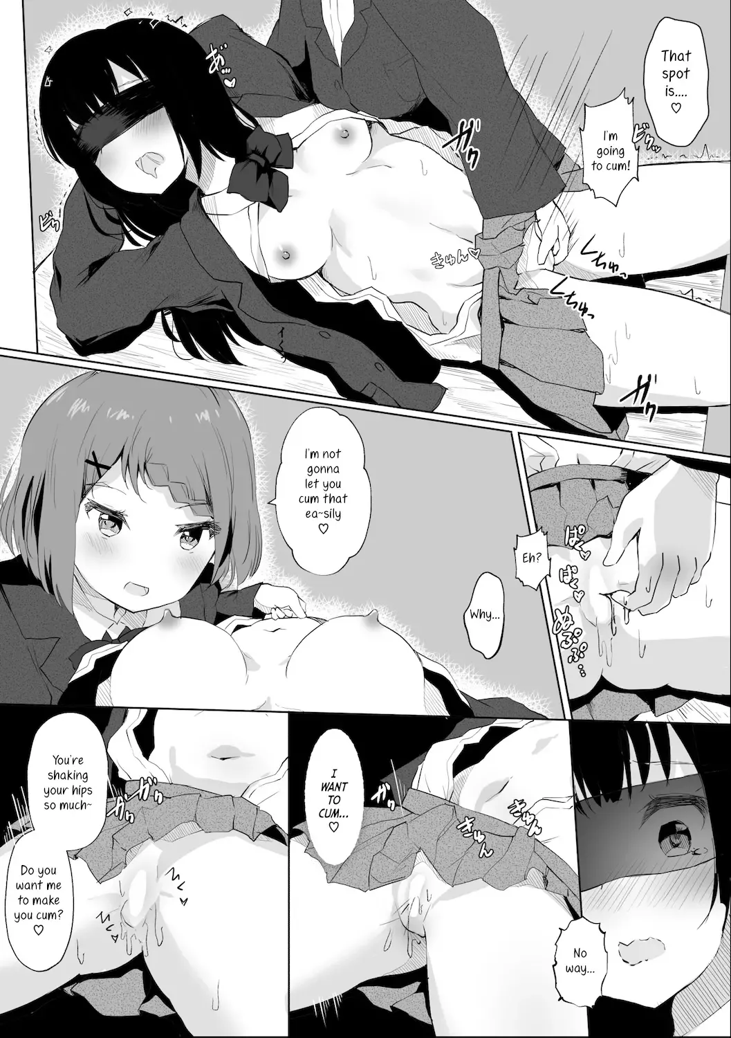 [Maguro Shining] Jugyouchuu ni RemoCon Rotor Tsukerareta Okaeshi ni Kousoku Les Sex Suru Hanashi | A Story About Tied Up Lesbian Sex in Return for Vibrator Play in the Middle of Class Fhentai.net - Page 32