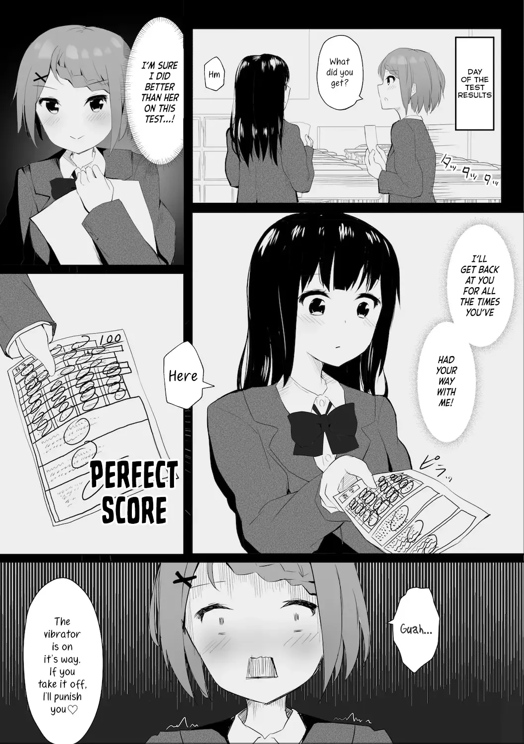 [Maguro Shining] Jugyouchuu ni RemoCon Rotor Tsukerareta Okaeshi ni Kousoku Les Sex Suru Hanashi | A Story About Tied Up Lesbian Sex in Return for Vibrator Play in the Middle of Class Fhentai.net - Page 4