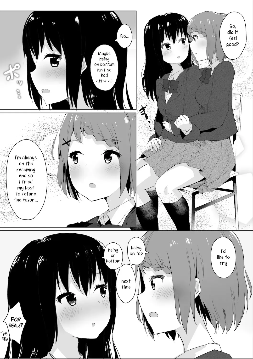 [Maguro Shining] Jugyouchuu ni RemoCon Rotor Tsukerareta Okaeshi ni Kousoku Les Sex Suru Hanashi | A Story About Tied Up Lesbian Sex in Return for Vibrator Play in the Middle of Class Fhentai.net - Page 43