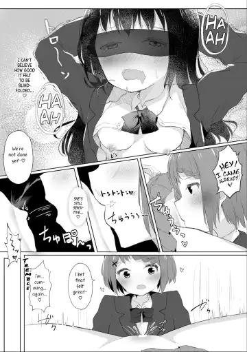 [Maguro Shining] Jugyouchuu ni RemoCon Rotor Tsukerareta Okaeshi ni Kousoku Les Sex Suru Hanashi | A Story About Tied Up Lesbian Sex in Return for Vibrator Play in the Middle of Class Fhentai.net - Page 42