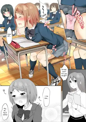 [Maguro Shining] Jugyouchuu ni RemoCon Rotor Tsukerareta Okaeshi ni Kousoku Les Sex Suru Hanashi | A Story About Tied Up Lesbian Sex in Return for Vibrator Play in the Middle of Class Fhentai.net - Page 6