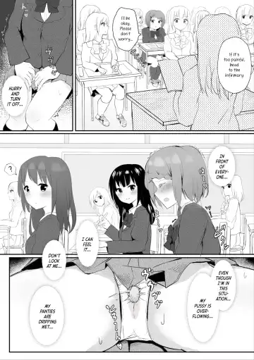 [Maguro Shining] Jugyouchuu ni RemoCon Rotor Tsukerareta Okaeshi ni Kousoku Les Sex Suru Hanashi | A Story About Tied Up Lesbian Sex in Return for Vibrator Play in the Middle of Class Fhentai.net - Page 7