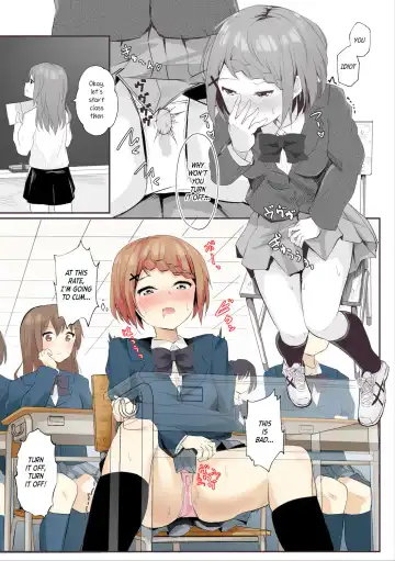 [Maguro Shining] Jugyouchuu ni RemoCon Rotor Tsukerareta Okaeshi ni Kousoku Les Sex Suru Hanashi | A Story About Tied Up Lesbian Sex in Return for Vibrator Play in the Middle of Class Fhentai.net - Page 8