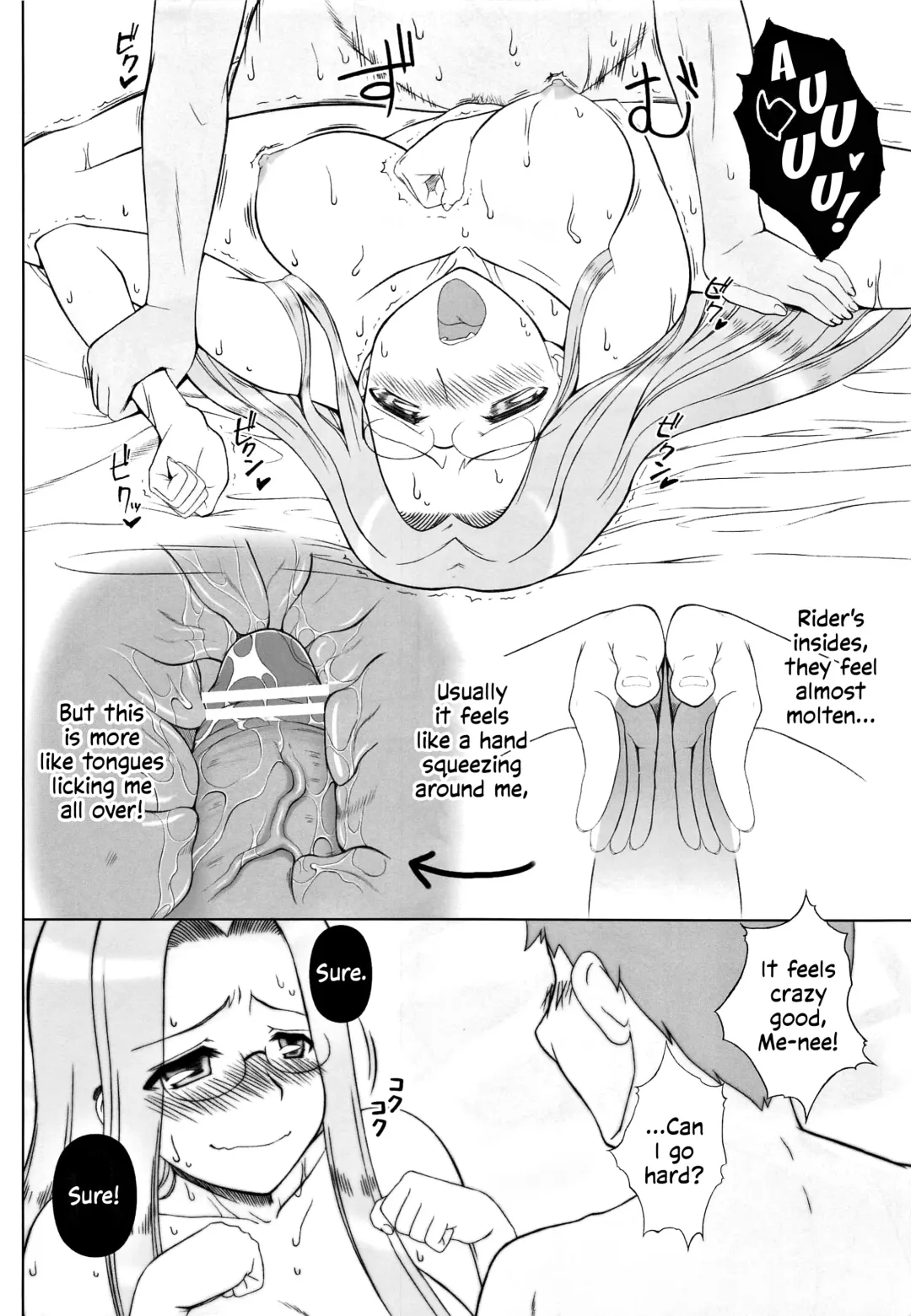 [Kobanya Koban] Yappari Rider wa Eroi na 8 "Rider, Oneechan ni naru" | As expected, Rider is erotic 8. "Oneechan was worried about you" Fhentai - Page 30