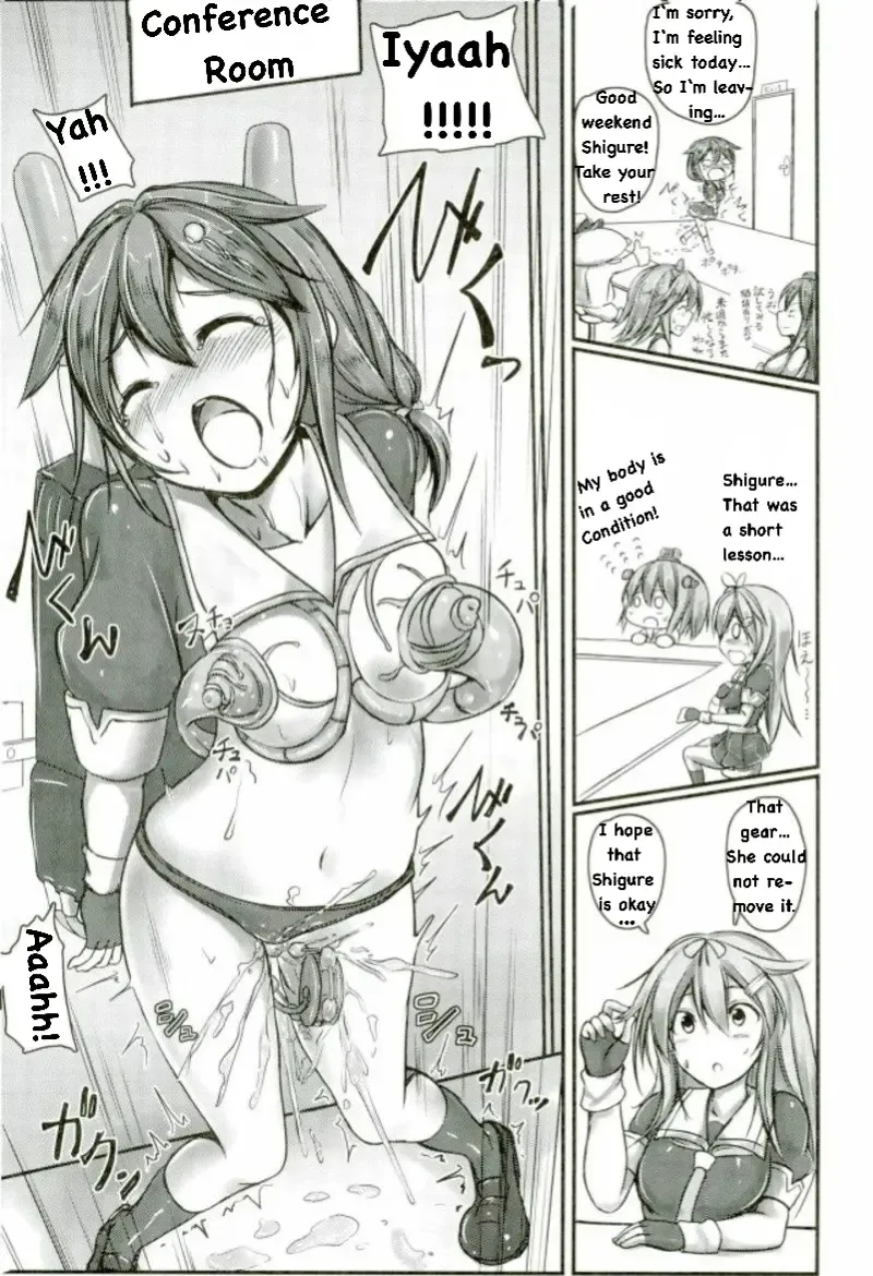 [Monikano] Kuchikukan Shigure Kyousei Zecchou Souchi Sono San Fhentai - Page 10
