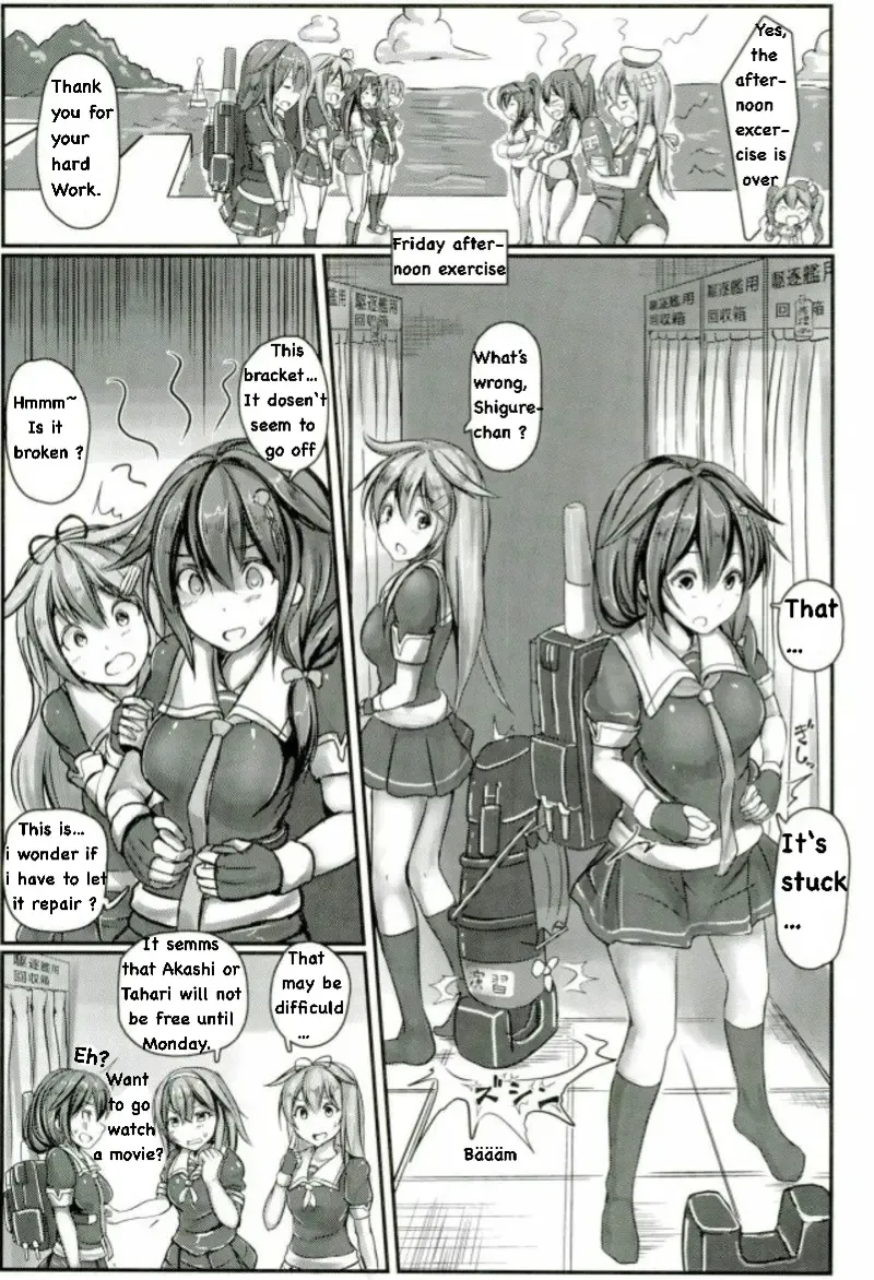 [Monikano] Kuchikukan Shigure Kyousei Zecchou Souchi Sono San Fhentai - Page 2