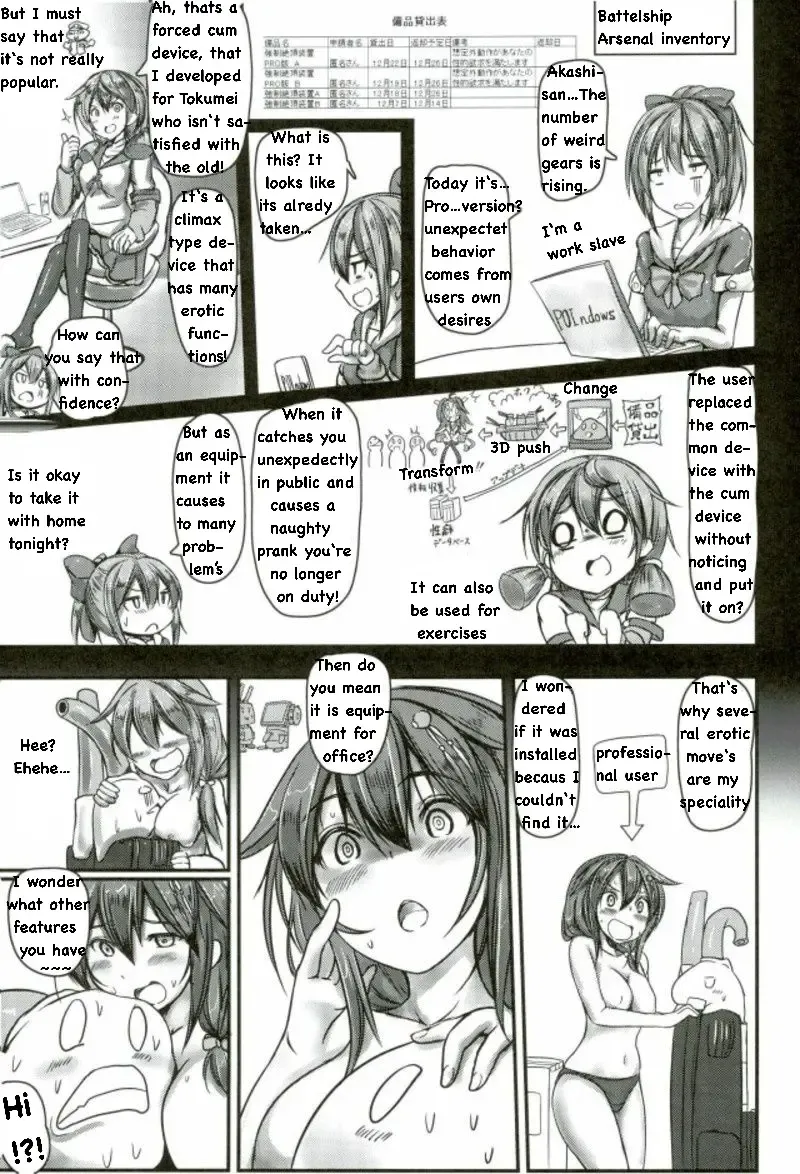 [Monikano] Kuchikukan Shigure Kyousei Zecchou Souchi Sono San Fhentai - Page 22