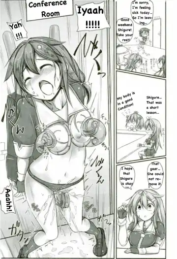 [Monikano] Kuchikukan Shigure Kyousei Zecchou Souchi Sono San Fhentai - Page 10