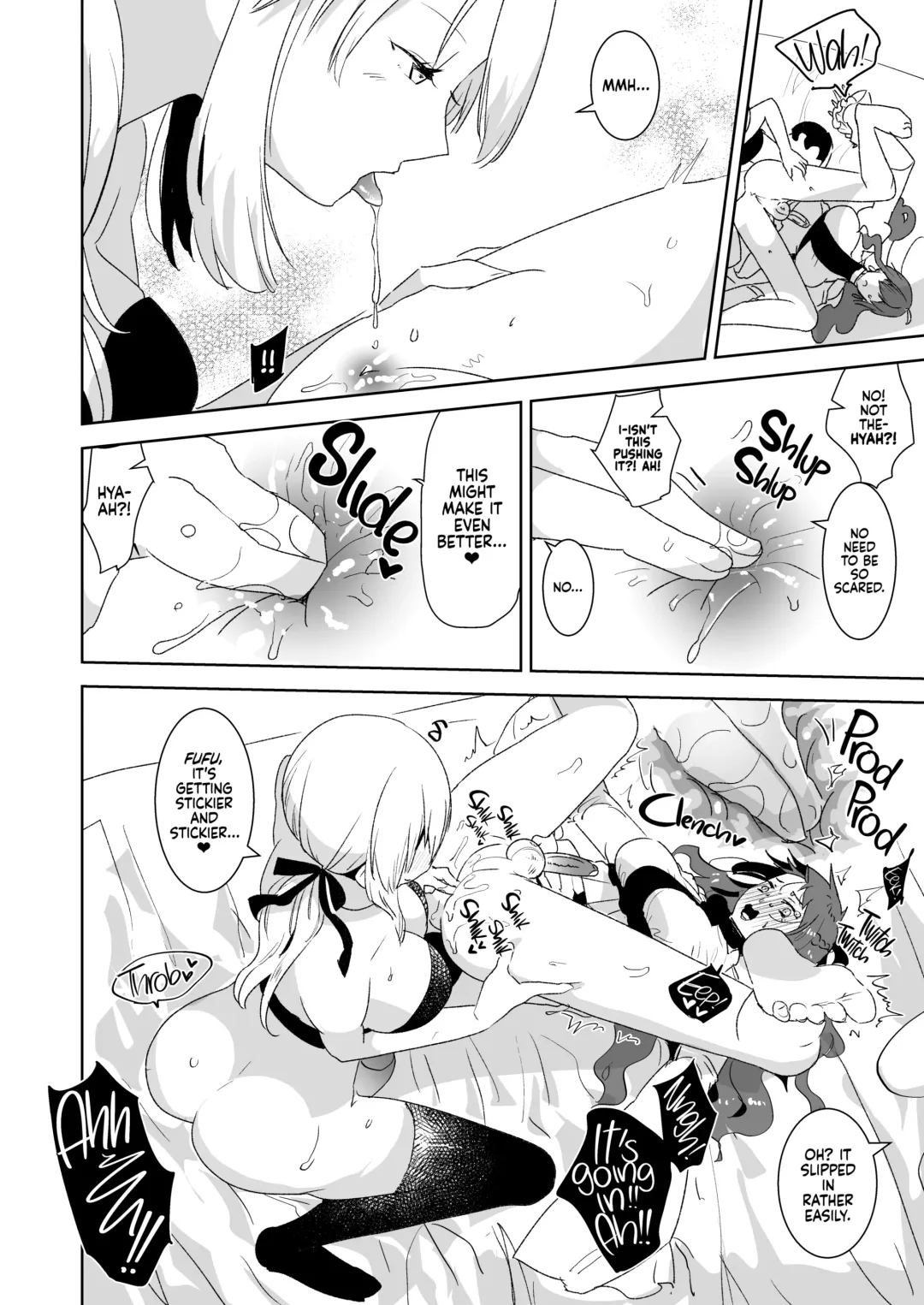 [Aimaitei Umami] Futanari Alter-tachi ni Josou Shita Ore ga Okasareru Hanashi | Crossdressing and Getting Fucked by Futanari Alters to Learn the Pleasures of Being a Woman (decensored) Fhentai.net - Page 11