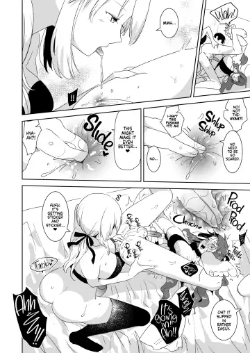 [Aimaitei Umami] Futanari Alter-tachi ni Josou Shita Ore ga Okasareru Hanashi | Crossdressing and Getting Fucked by Futanari Alters to Learn the Pleasures of Being a Woman (decensored) Fhentai.net - Page 11