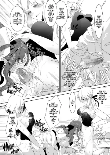 [Aimaitei Umami] Futanari Alter-tachi ni Josou Shita Ore ga Okasareru Hanashi | Crossdressing and Getting Fucked by Futanari Alters to Learn the Pleasures of Being a Woman (decensored) Fhentai.net - Page 21