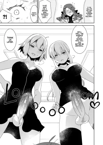 [Aimaitei Umami] Futanari Alter-tachi ni Josou Shita Ore ga Okasareru Hanashi | Crossdressing and Getting Fucked by Futanari Alters to Learn the Pleasures of Being a Woman (decensored) Fhentai.net - Page 6