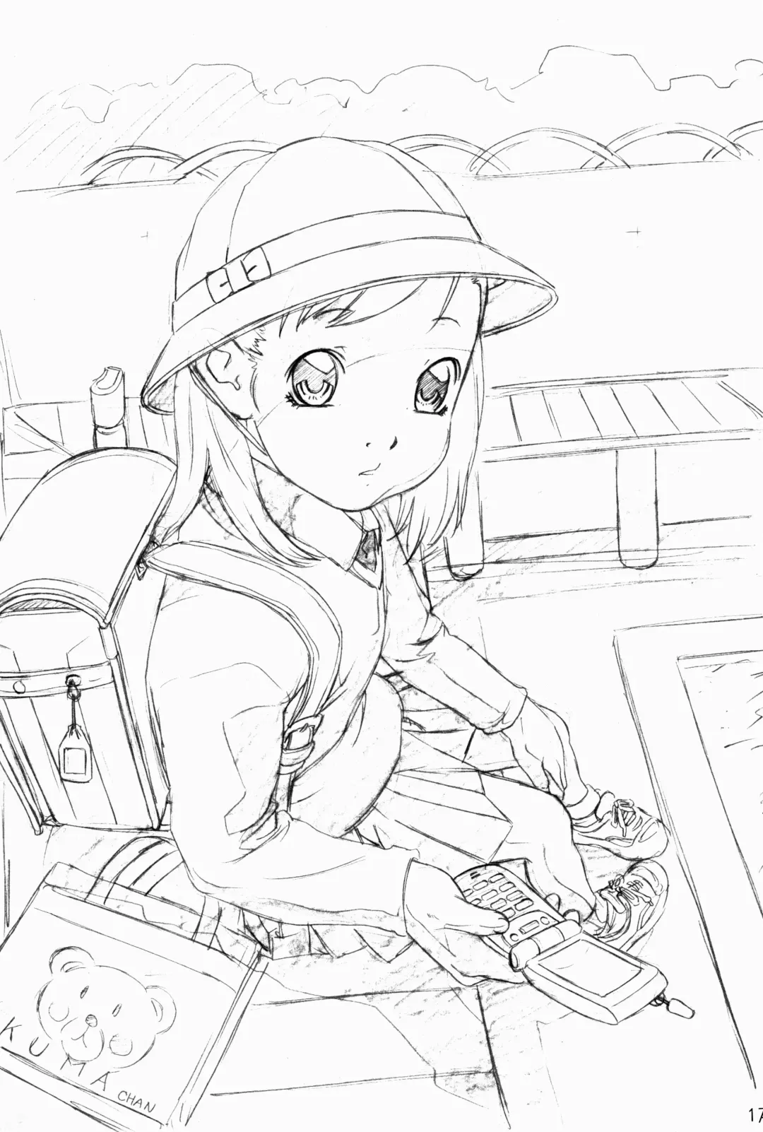 [Hayashibara Hikari] Rakugaki-s 8 -Original Shoujo Enpitsu Genga-shuu- Fhentai - Page 177