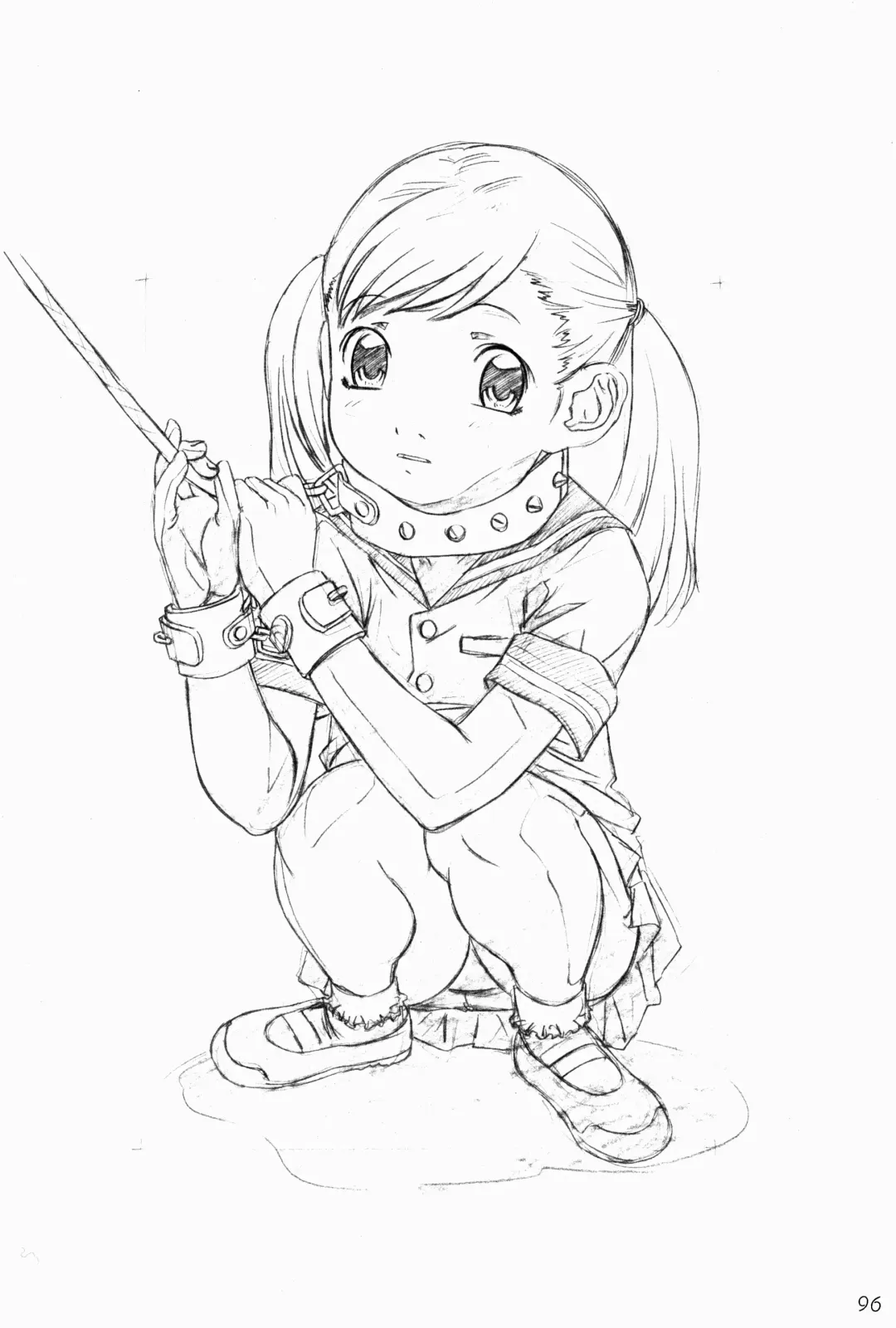 [Hayashibara Hikari] Rakugaki-s 8 -Original Shoujo Enpitsu Genga-shuu- Fhentai - Page 98