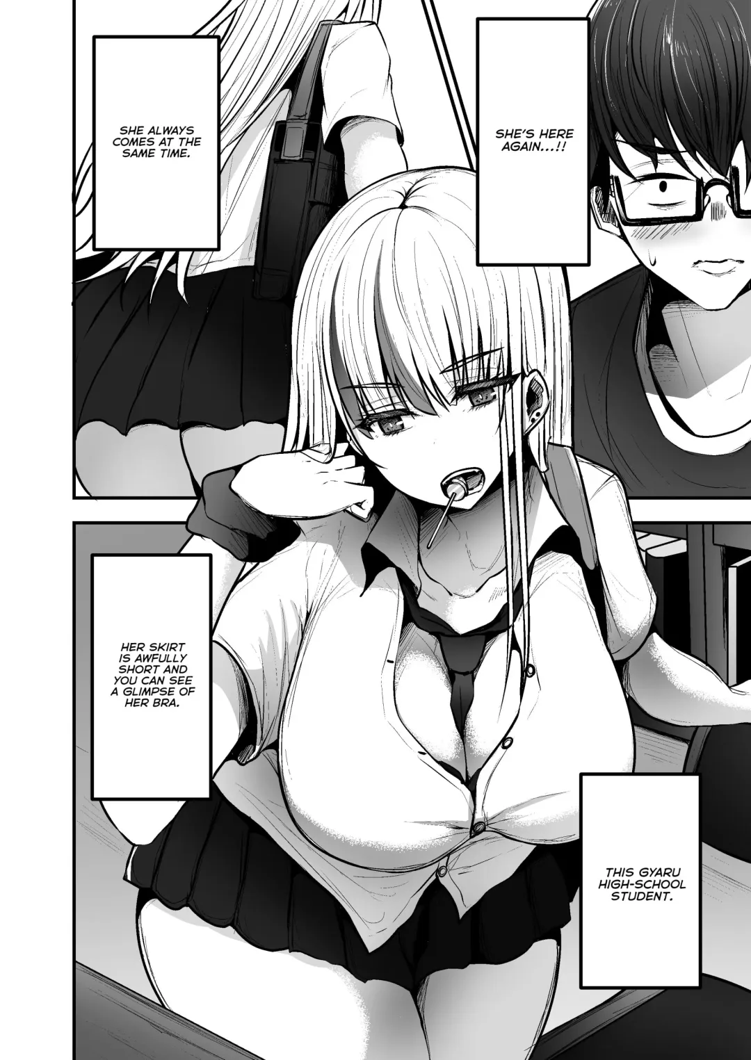 [Coburaco] Toshokan de Benkyou Shiteitara Itsumo Kuru Gal JK ni... Fhentai - Page 2