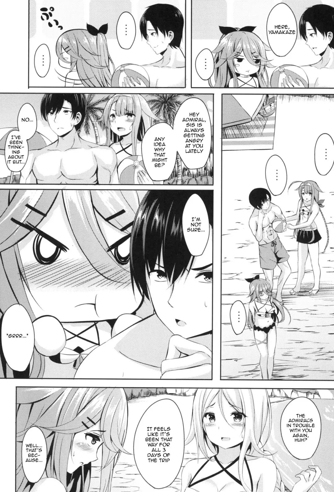 [Kinata] Mizugi de Ganbarimasu! Fhentai - Page 4