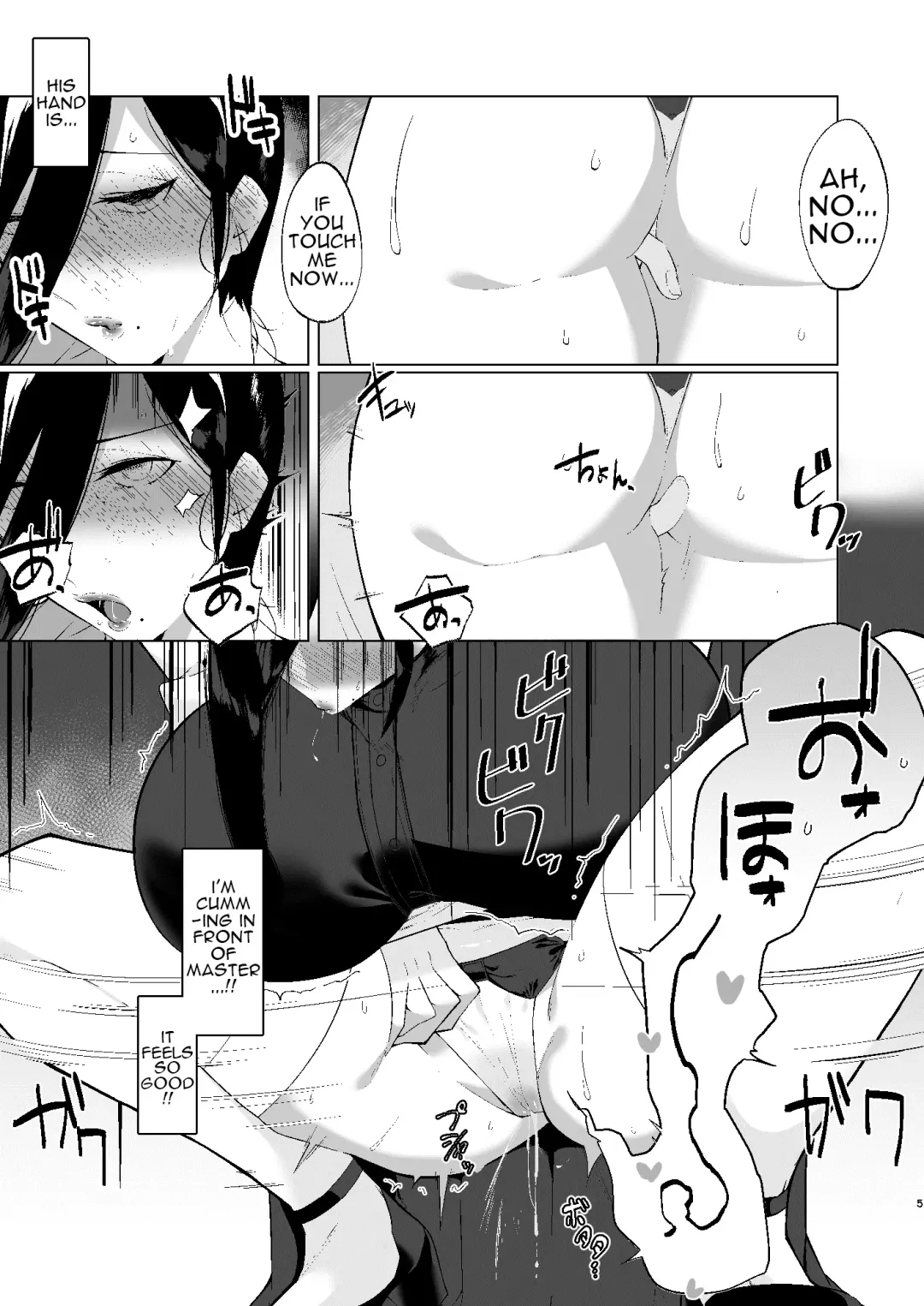 [Ameka] Baku Maid Oba-san Kairaku ni Otsu Fhentai - Page 5