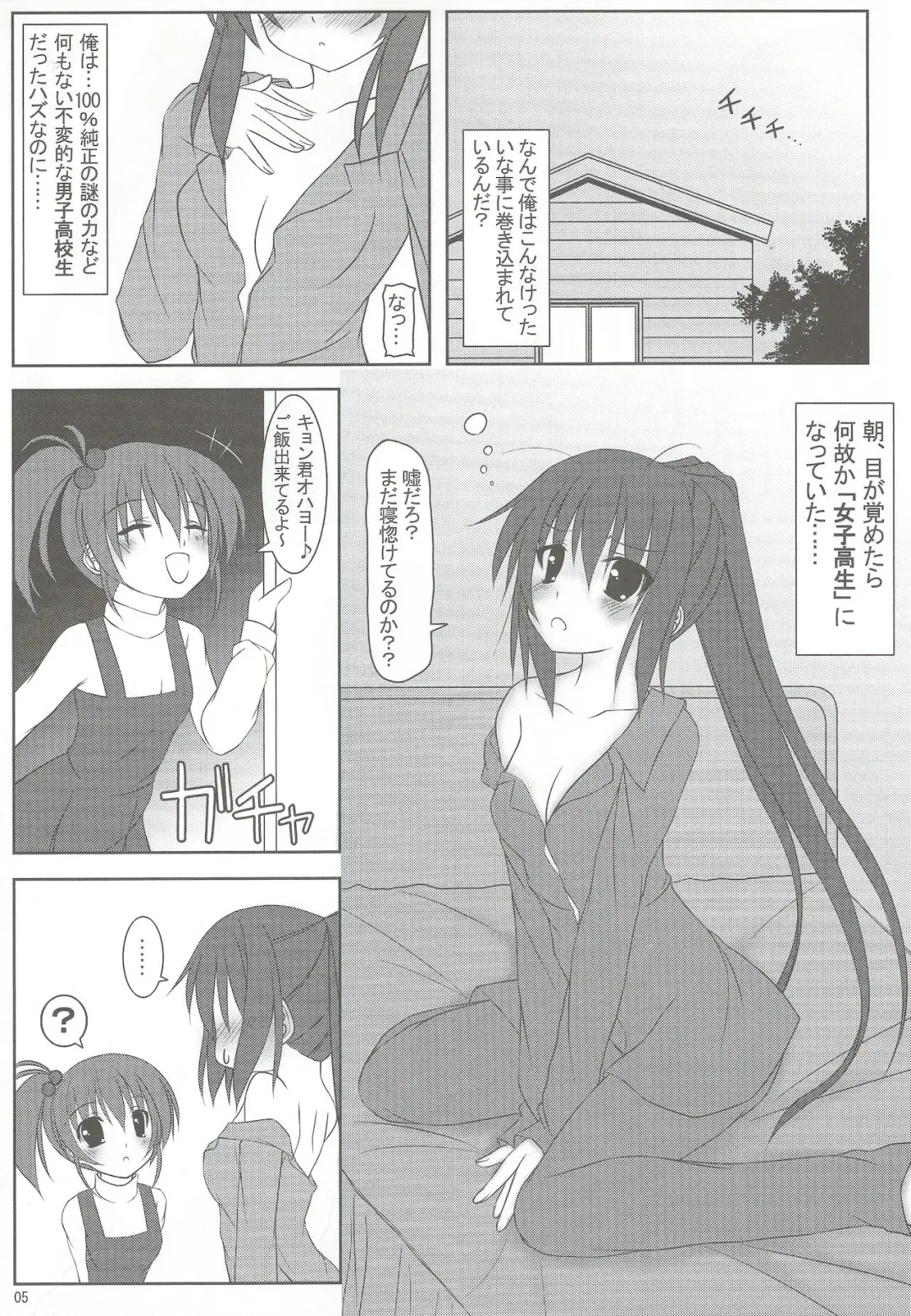 [Tomosuke] Kyonko Datte Itsumo Dame Iki - a sigh of KYON-KO Fhentai - Page 4