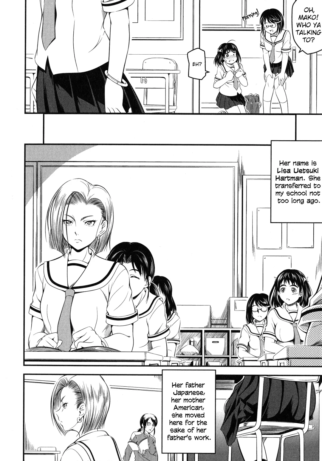 [Asamitsu Fumi] Tenkousei | Transfer Student Fhentai - Page 6