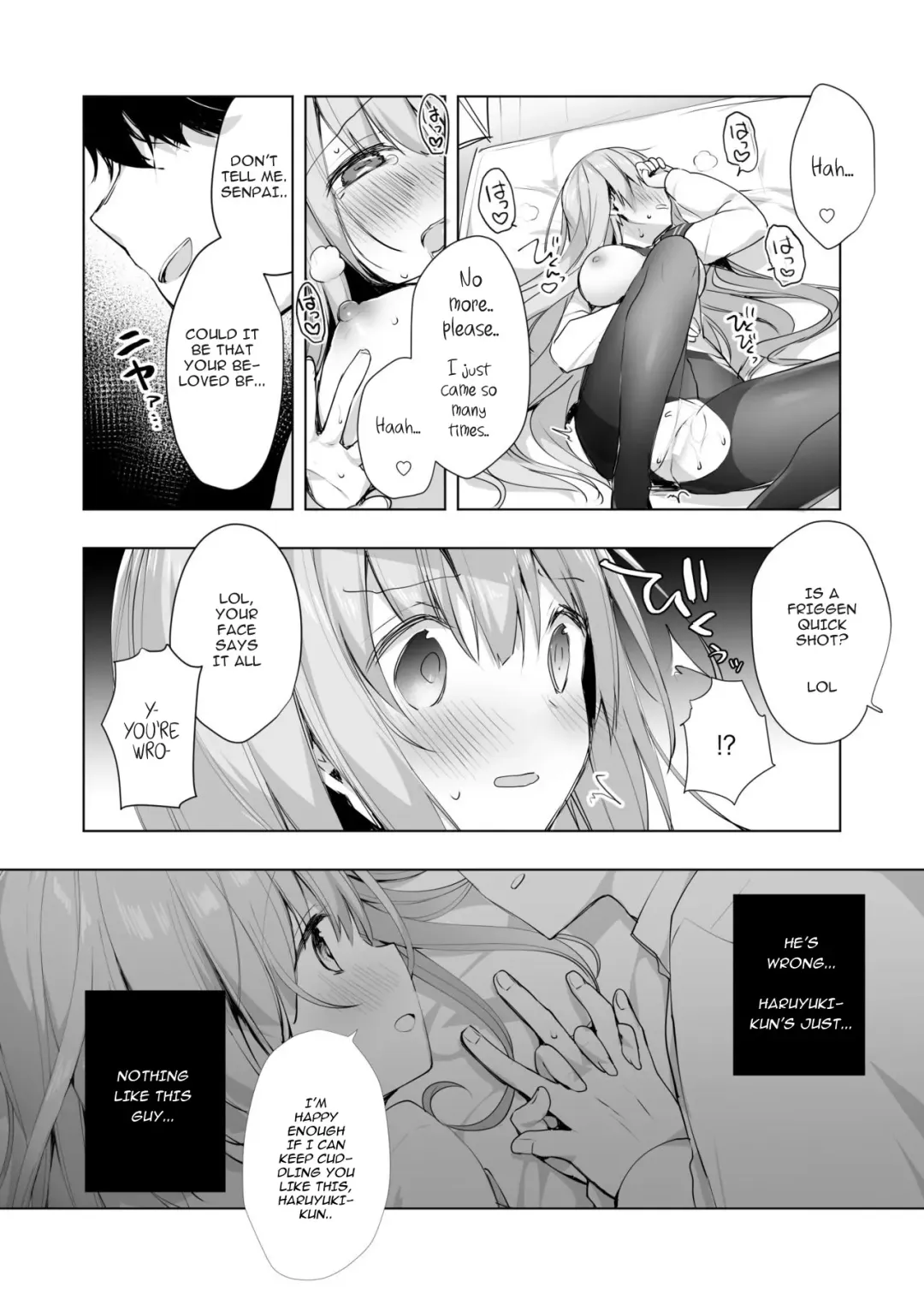 [Hisagi] Kouhai Danshi ni Netorare SEX ~Sourou Kareshi ja Monotarinai~ Fhentai.net - Page 22