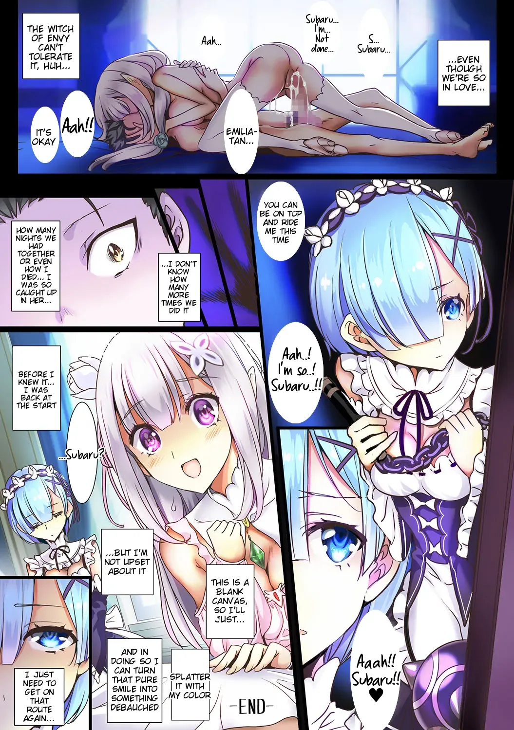[Sadokko] Re:Zero nara Mou Kirawarete mo Hameochi Suru made Rape Fhentai - Page 39