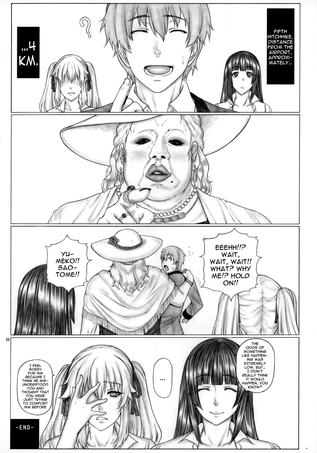 [Kutani] Angel's stroke 133 Hamegurui 4km Hitchhike Shinagara Sex Dai Race!! Shuugaku Ryokou Hen Fhentai.net - Page 21