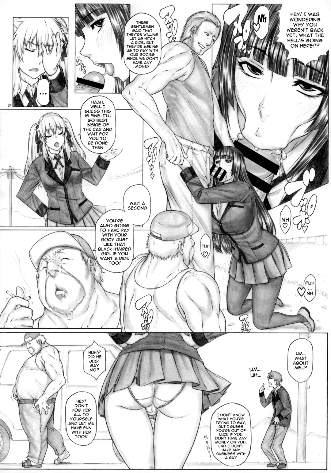 [Kutani] Angel's stroke 133 Hamegurui 4km Hitchhike Shinagara Sex Dai Race!! Shuugaku Ryokou Hen Fhentai.net - Page 5