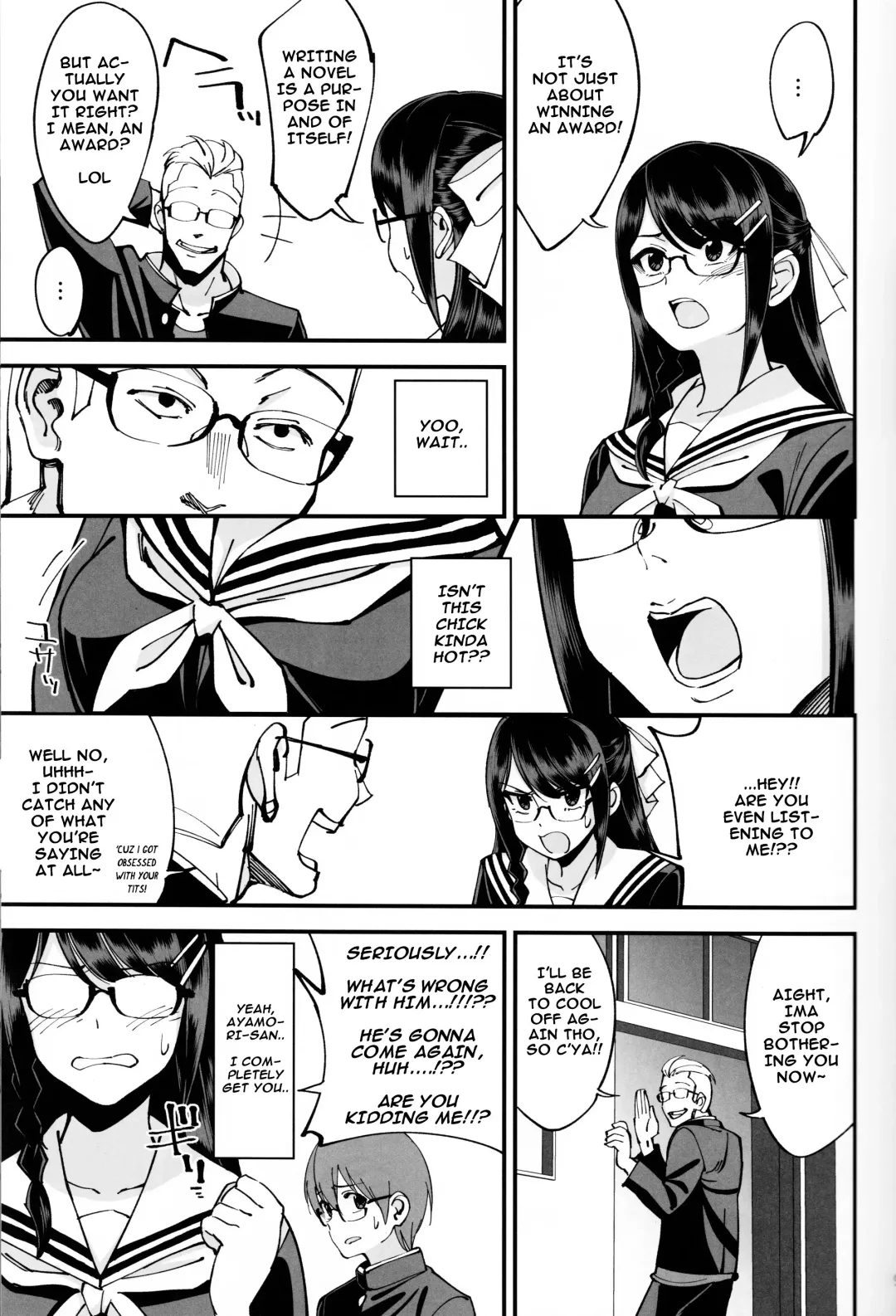 [Okita Ababa] Boku ga Kataomoi Shiteita Bungaku Shoujo ga Keihaku na Classmate ni NTRreta Hanashi Fhentai.net - Page 10