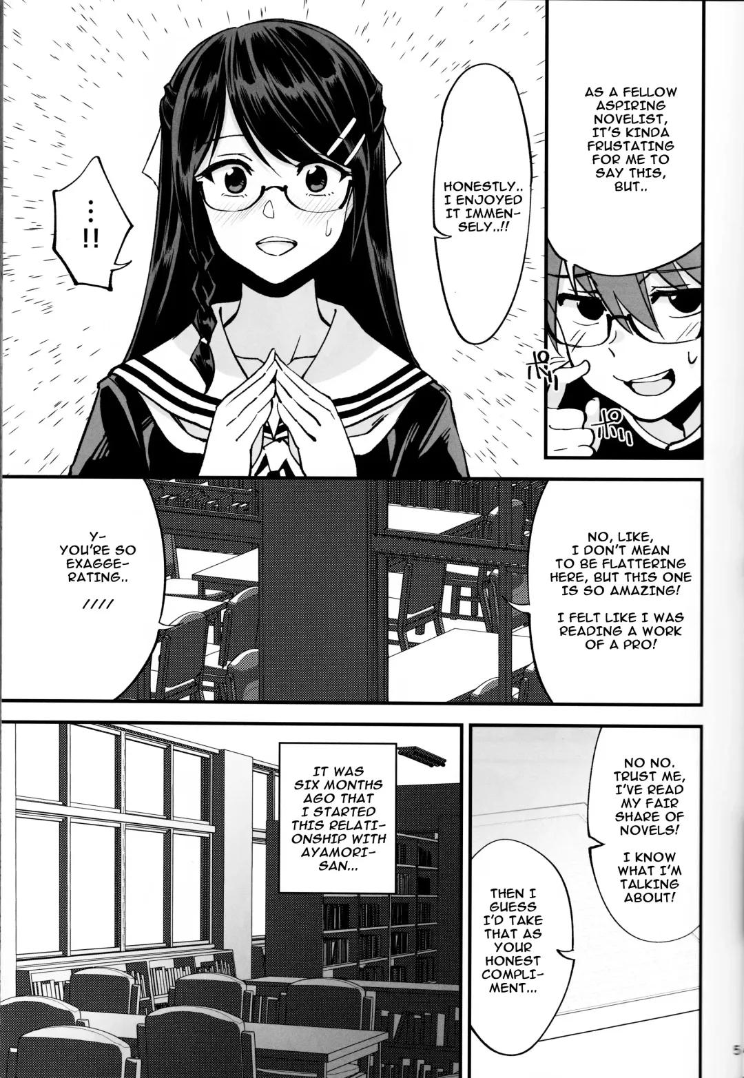 [Okita Ababa] Boku ga Kataomoi Shiteita Bungaku Shoujo ga Keihaku na Classmate ni NTRreta Hanashi Fhentai.net - Page 6