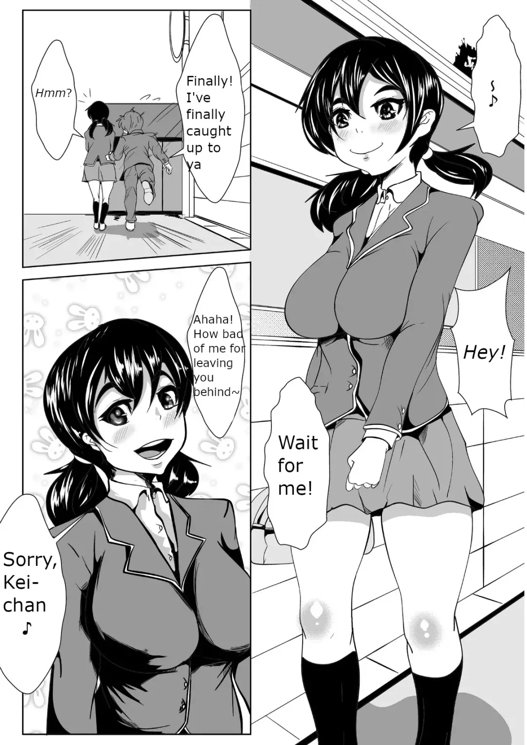 Osananajimi ga Tenkou shite kita Yatsu ni Ganguro Bitch ni Sareta Fhentai - Page 1