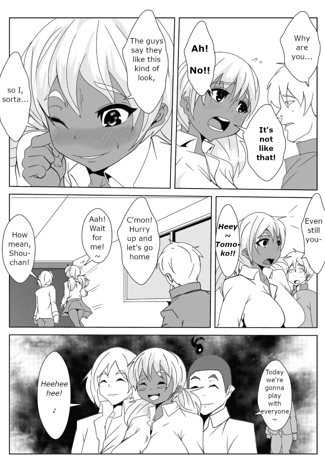 Osananajimi ga Tenkou shite kita Yatsu ni Ganguro Bitch ni Sareta Fhentai - Page 15