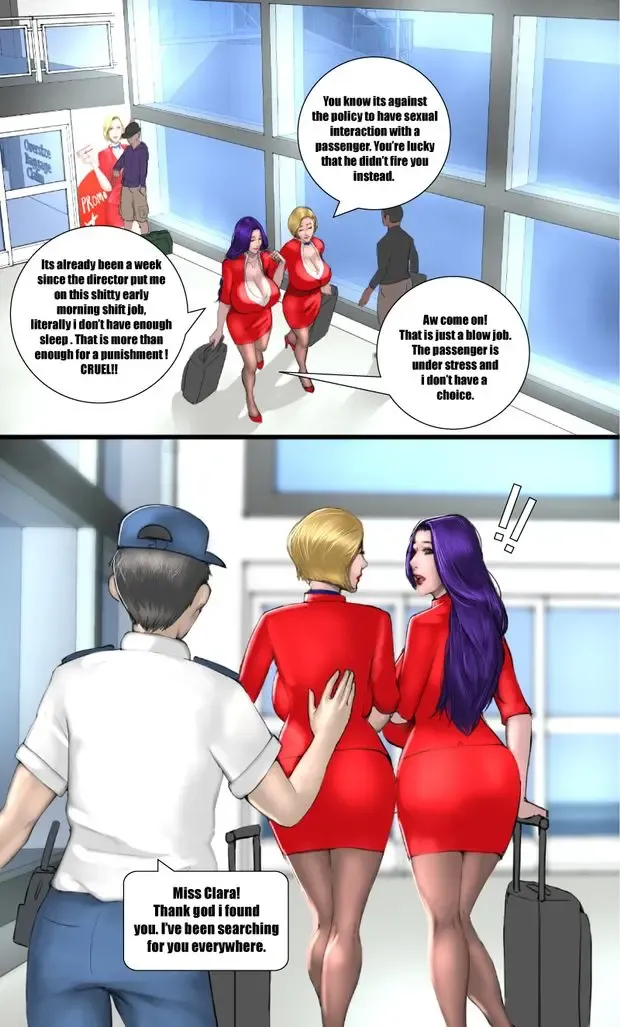 [Scarlett Ann] Milf Airline Fhentai - Page 11