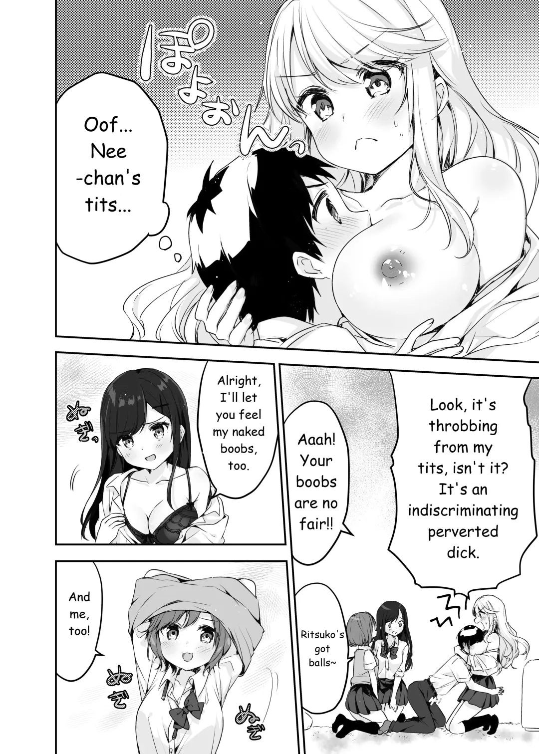 Boku no Onee-chan to Tomodachi wo Nemurasete Osottemitara Kaeriuchi ni Atta | The Tables were Turned when I tried to Rape my Sister and her Friends while they were Asleep Fhentai - Page 16