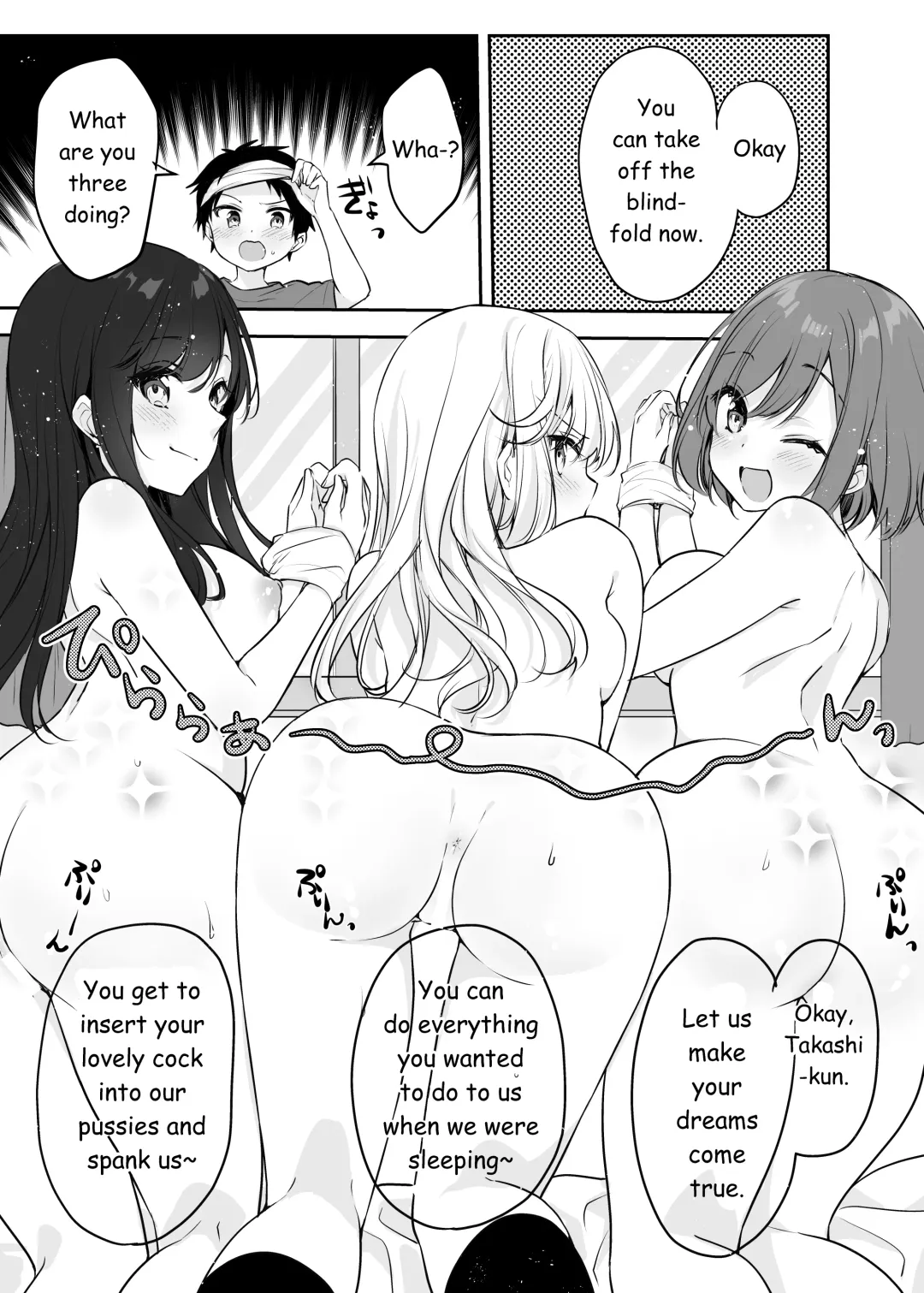 Boku no Onee-chan to Tomodachi wo Nemurasete Osottemitara Kaeriuchi ni Atta | The Tables were Turned when I tried to Rape my Sister and her Friends while they were Asleep Fhentai - Page 53