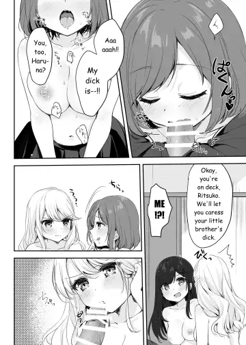 Boku no Onee-chan to Tomodachi wo Nemurasete Osottemitara Kaeriuchi ni Atta | The Tables were Turned when I tried to Rape my Sister and her Friends while they were Asleep Fhentai - Page 24