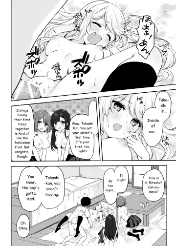 Boku no Onee-chan to Tomodachi wo Nemurasete Osottemitara Kaeriuchi ni Atta | The Tables were Turned when I tried to Rape my Sister and her Friends while they were Asleep Fhentai - Page 34